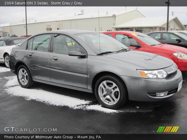 2004 Saturn ION 3 Sedan in Storm Grey