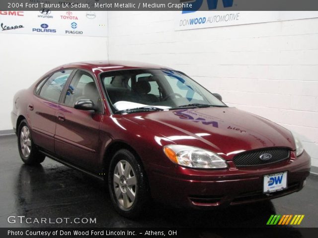 2004 Ford Taurus LX Sedan in Merlot Metallic
