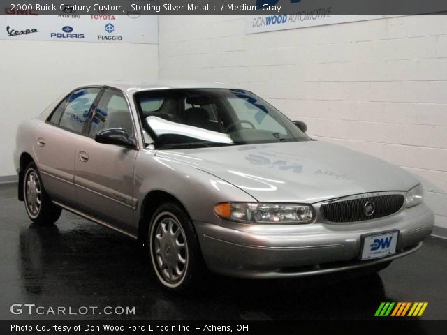2000 Buick Century Custom in Sterling Silver Metallic