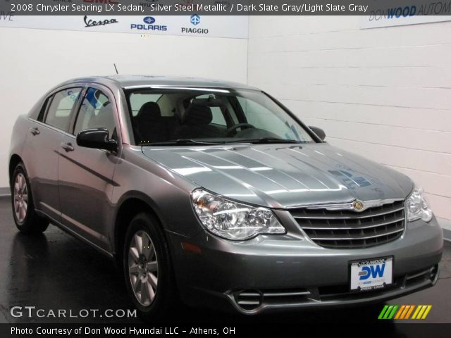 2008 Chrysler Sebring LX Sedan in Silver Steel Metallic