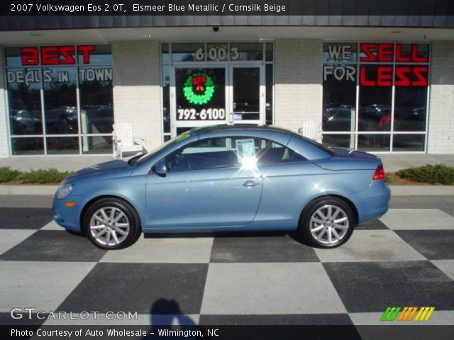 2007 Volkswagen Eos 2.0T in Eismeer Blue Metallic