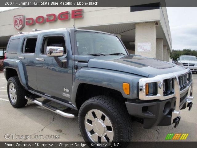 2007 Hummer H3  in Slate Blue Metallic