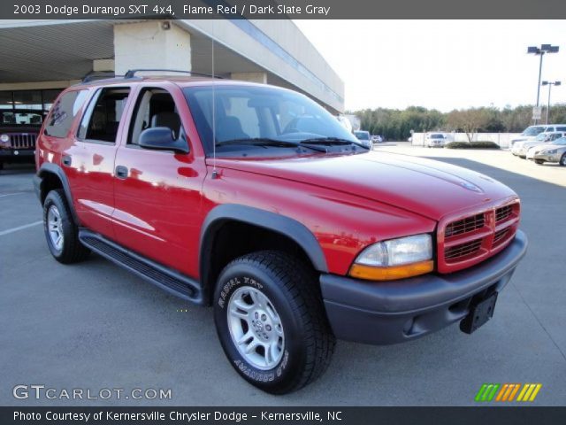 2003 Dodge Durango SXT 4x4 in Flame Red