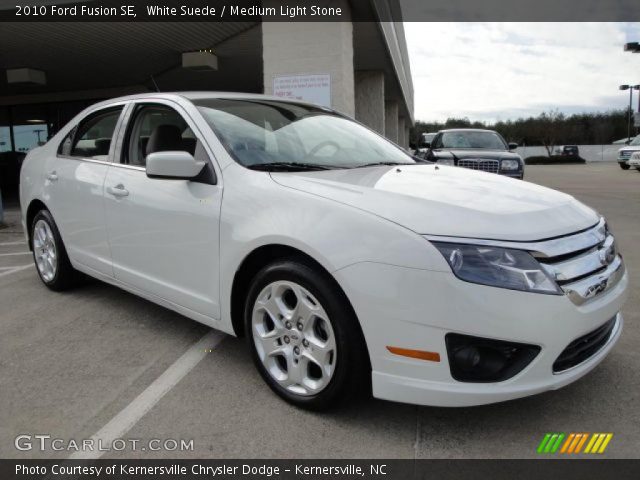 2010 Ford Fusion SE in White Suede