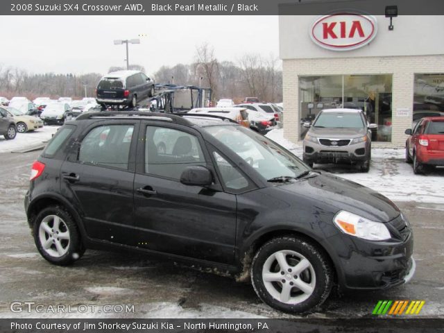 2008 Suzuki SX4 Crossover AWD in Black Pearl Metallic
