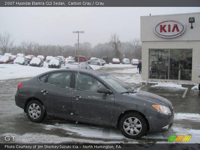 2007 Hyundai Elantra GLS Sedan in Carbon Gray