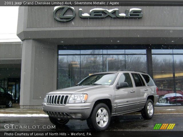 2001 Jeep Grand Cherokee Limited 4x4 in Silverstone Metallic