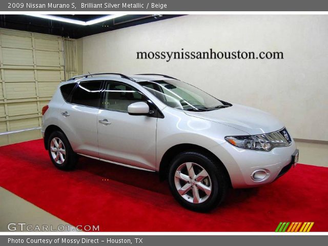 2009 Nissan Murano S in Brilliant Silver Metallic