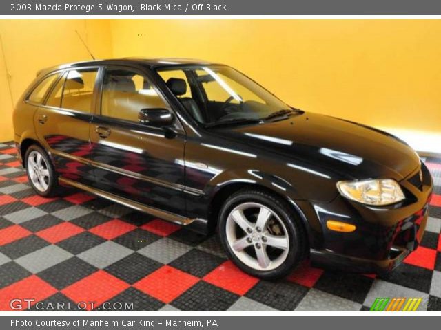 2003 Mazda Protege 5 Wagon in Black Mica