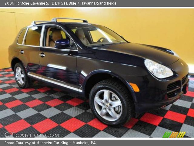 2006 Porsche Cayenne S in Dark Sea Blue