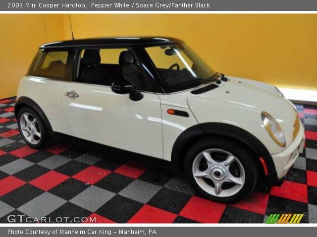 2003 Mini Cooper Hardtop in Pepper White