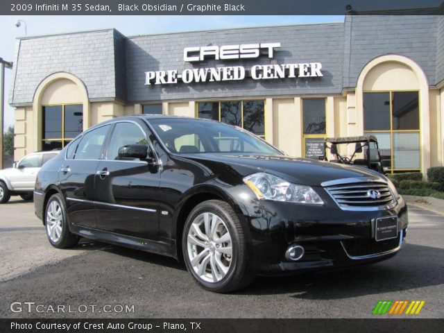 2009 Infiniti M 35 Sedan in Black Obsidian