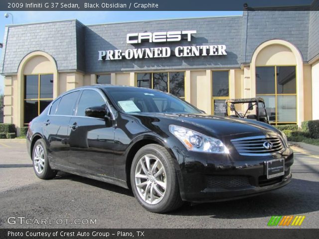 2009 Infiniti G 37 Sedan in Black Obsidian