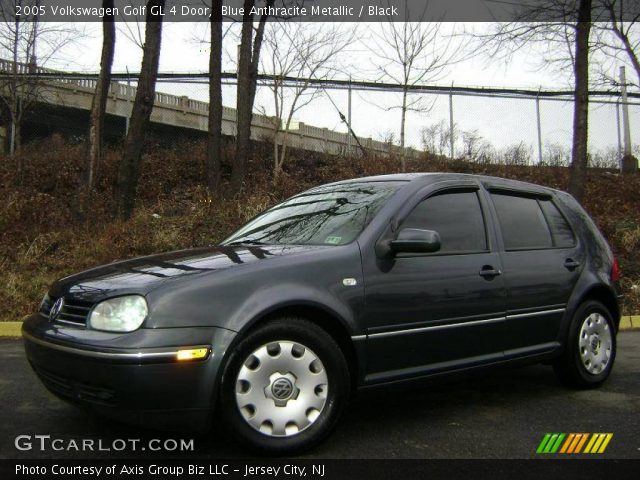 2005 Volkswagen Golf GL 4 Door in Blue Anthracite Metallic
