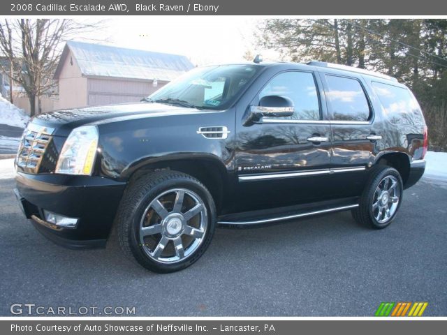 2008 Cadillac Escalade AWD in Black Raven