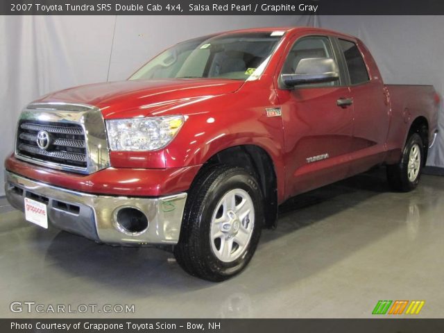 2007 Toyota Tundra SR5 Double Cab 4x4 in Salsa Red Pearl