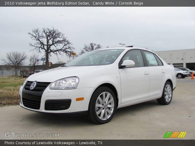 2010 Volkswagen Jetta Wolfsburg Edition Sedan in Candy White