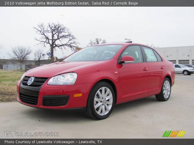 2010 Volkswagen Jetta Wolfsburg Edition Sedan in Salsa Red