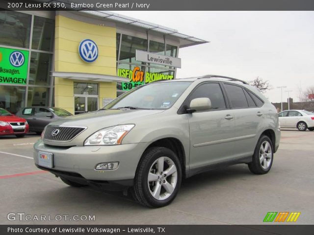 2007 Lexus RX 350 in Bamboo Green Pearl