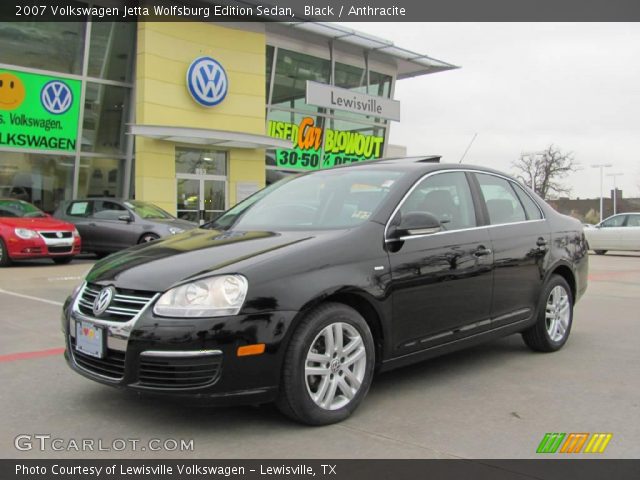 2007 Volkswagen Jetta Wolfsburg Edition Sedan in Black