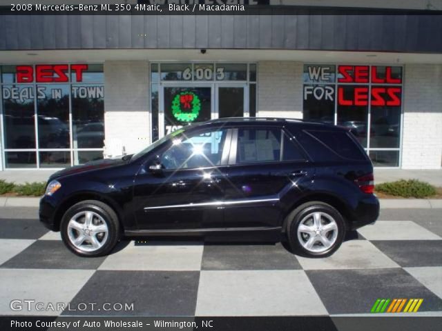 2008 Mercedes-Benz ML 350 4Matic in Black