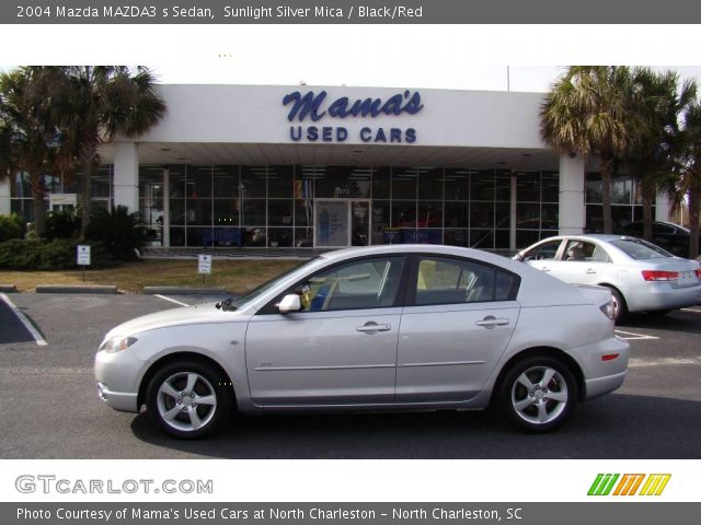 2004 Mazda MAZDA3 s Sedan in Sunlight Silver Mica