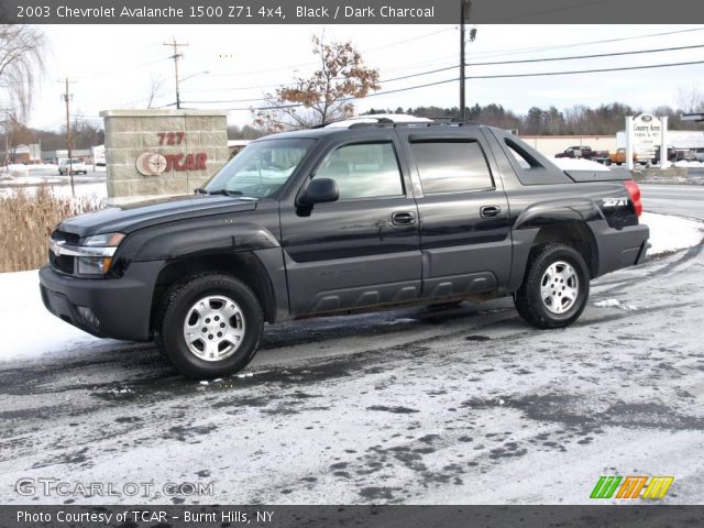 2003 Chevrolet Avalanche 1500 Z71 4x4 in Black