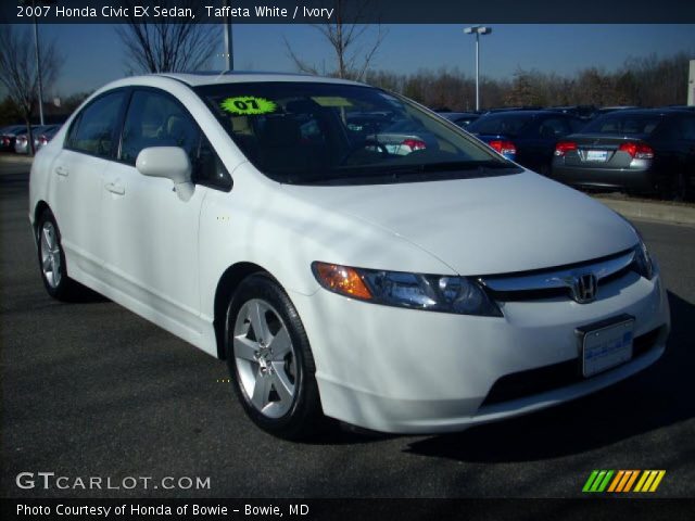 2007 Honda Civic EX Sedan in Taffeta White