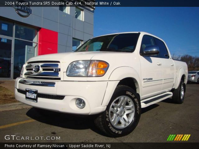 2004 Toyota Tundra SR5 Double Cab 4x4 in Natural White