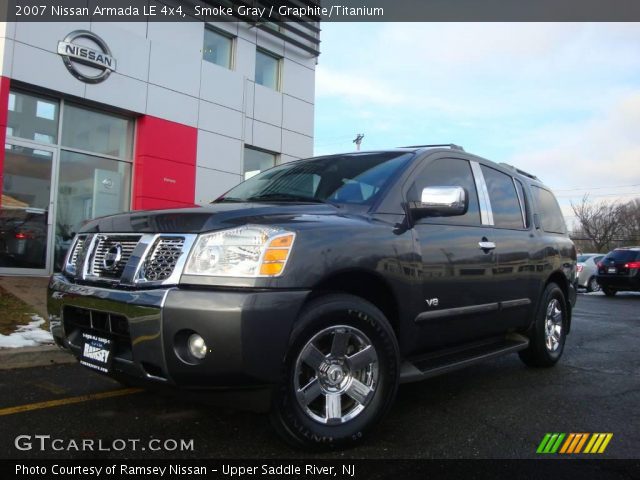 2007 Nissan Armada LE 4x4 in Smoke Gray