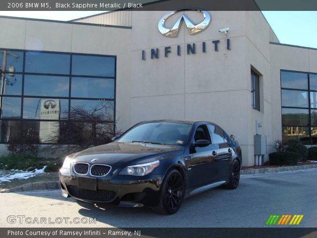 2006 BMW M5  in Black Sapphire Metallic