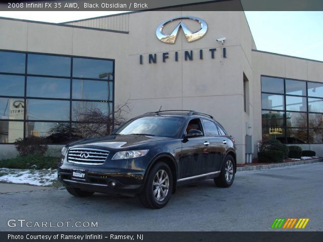 2008 Infiniti FX 35 AWD in Black Obsidian