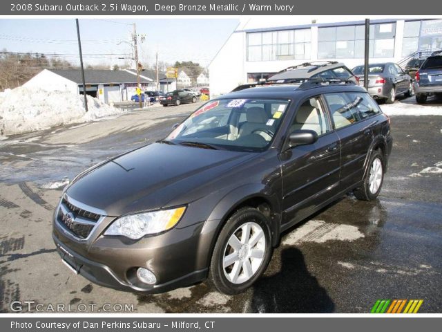 2008 Subaru Outback 2.5i Wagon in Deep Bronze Metallic