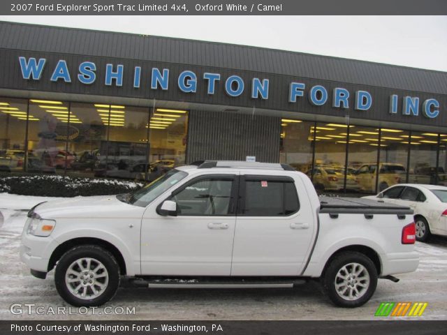 2007 Ford Explorer Sport Trac Limited 4x4 in Oxford White