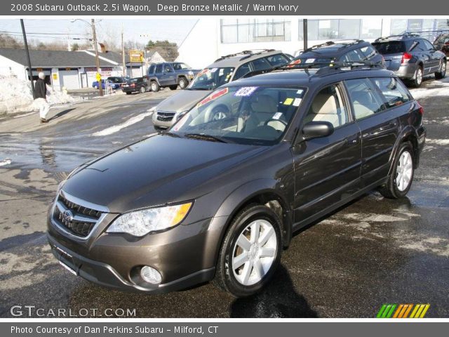2008 Subaru Outback 2.5i Wagon in Deep Bronze Metallic