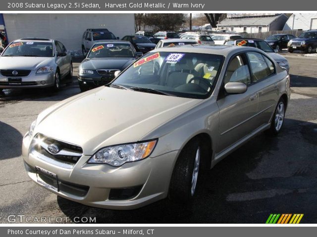 2008 Subaru Legacy 2.5i Sedan in Harvest Gold Metallic