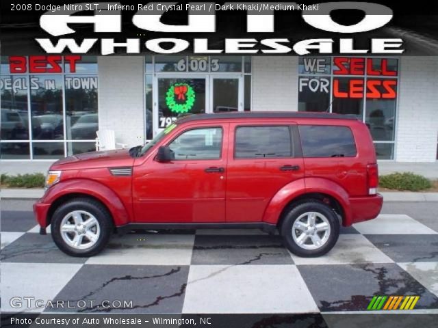 2008 Dodge Nitro SLT in Inferno Red Crystal Pearl