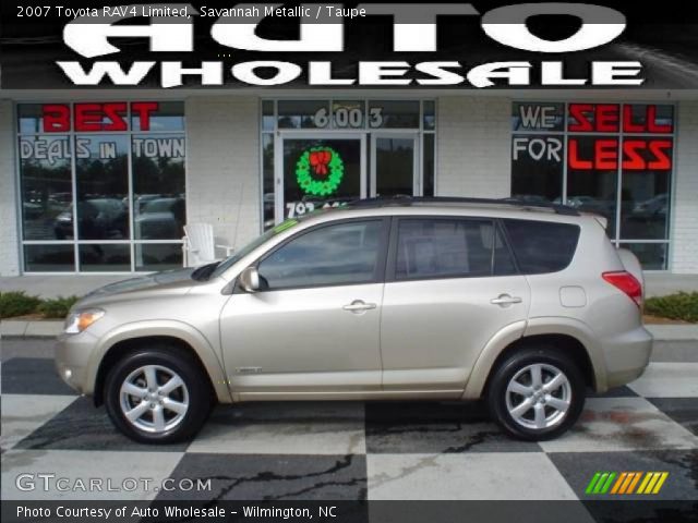 2007 Toyota RAV4 Limited in Savannah Metallic
