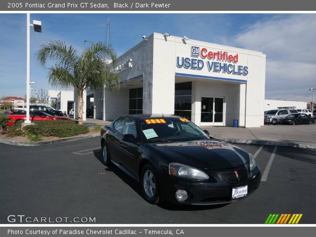 2005 Pontiac Grand Prix GT Sedan in Black