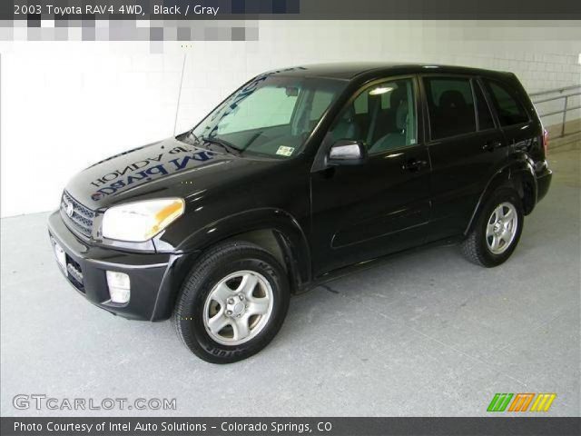 2003 Toyota RAV4 4WD in Black
