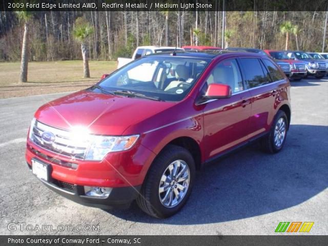 2009 Ford Edge Limited AWD in Redfire Metallic