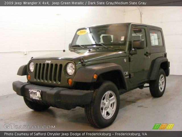2009 Jeep Wrangler X 4x4 in Jeep Green Metallic