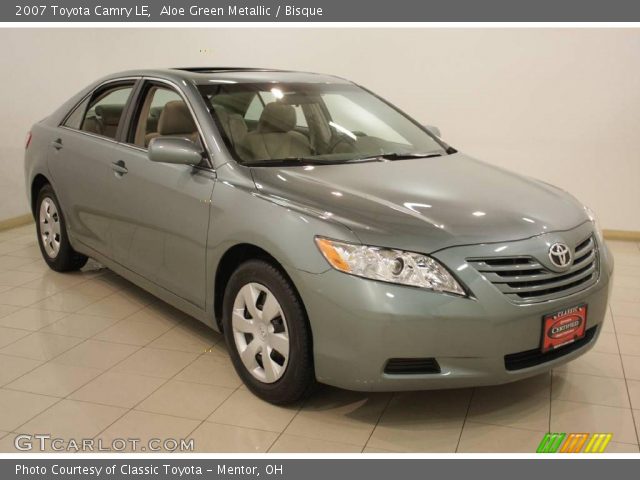 2007 Toyota Camry LE in Aloe Green Metallic
