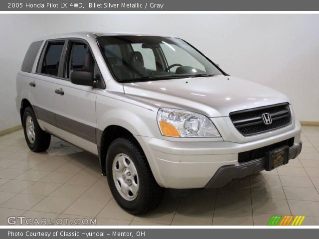 2005 Honda Pilot LX 4WD in Billet Silver Metallic