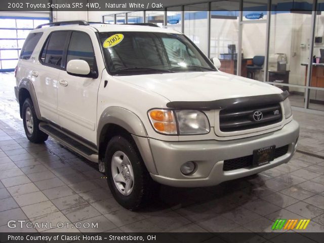 2002 Toyota Sequoia SR5 4WD in Natural White