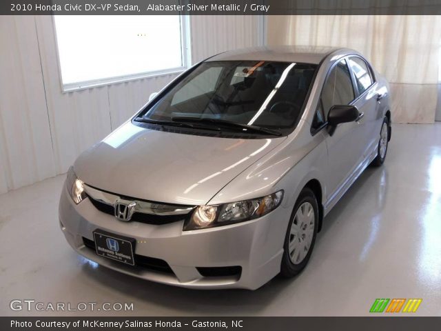 2010 Honda Civic DX-VP Sedan in Alabaster Silver Metallic