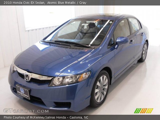 2010 Honda Civic EX Sedan in Atomic Blue Metallic