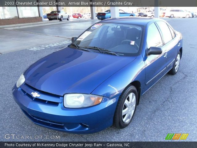 2003 Chevrolet Cavalier LS Sedan in Arrival Blue Metallic