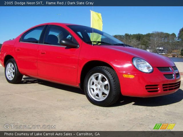 2005 Dodge Neon SXT in Flame Red