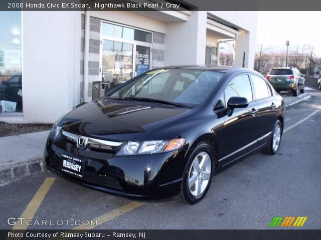 2008 Honda Civic EX Sedan in Nighthawk Black Pearl